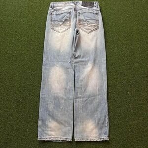 Vintage‎ Y2K Rocawear Embroidered Classic Fit Light Wash Denim Jeans